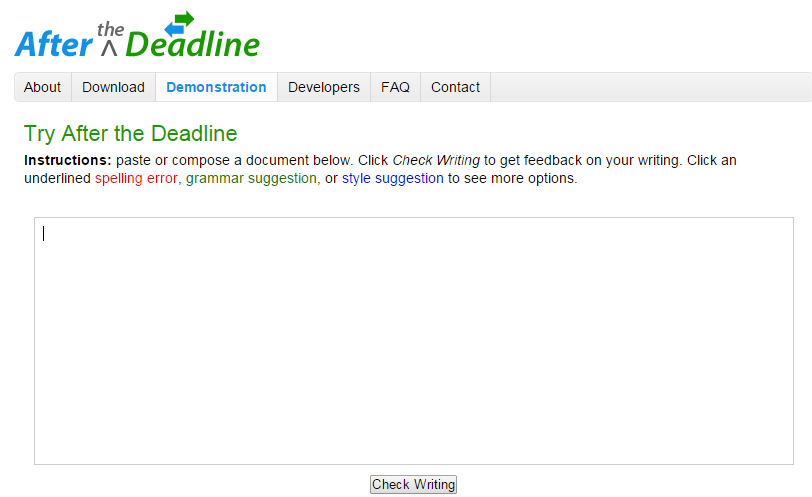 after the deadline
