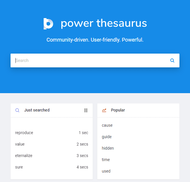 Power Thesaurus on X: If you say that