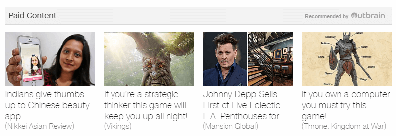 cnn outbrain paid ads