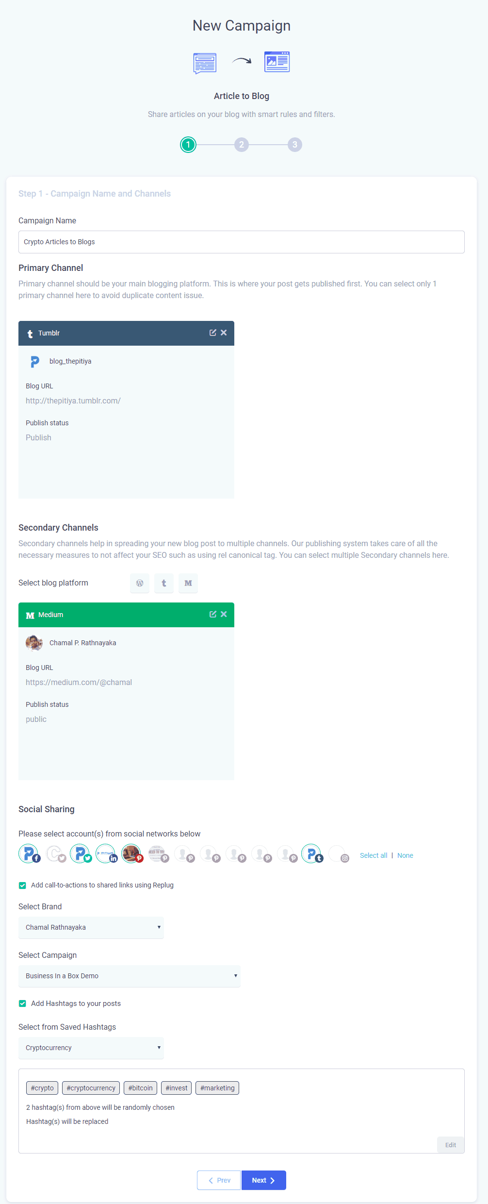 articles-to-blog-setup