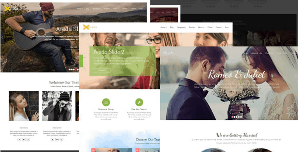 Areda - Responsive Multipurpose Blogger Template
