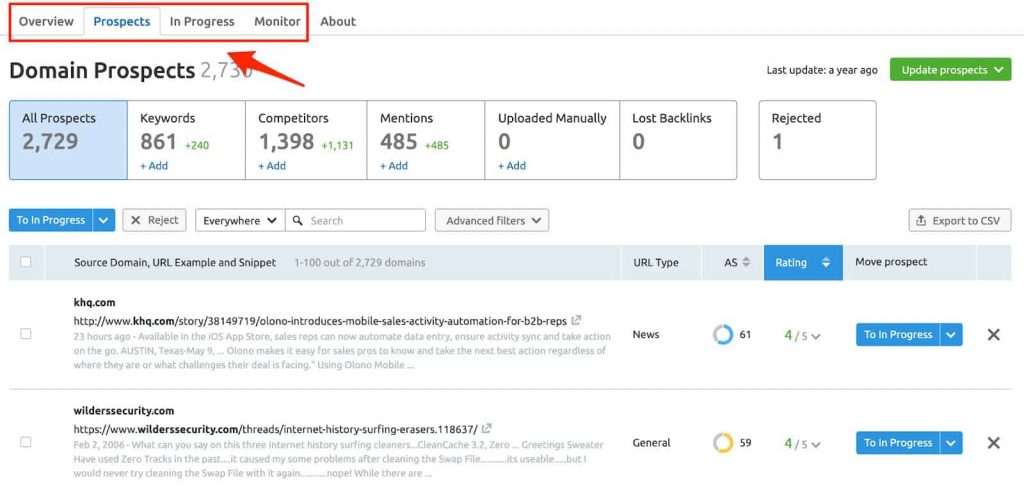 link-building-tool-workflow-semrush