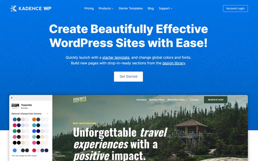 Kadence WordPress theme
