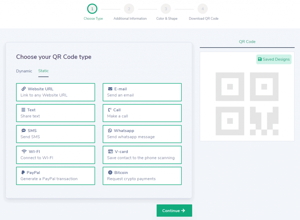 static-qr-code-type