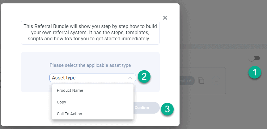 Steps to generate targeted landing page copy variations