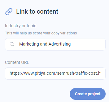 Generate editorial promotional copies for a blog post