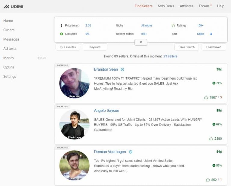 Udimi Udimi Review 2026: Is This Solo Ads Marketplace Worth Using?