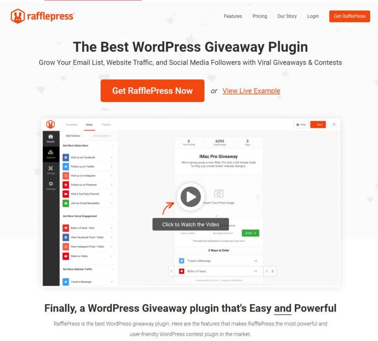 20 Best Online Giveaway Tools & Viral Social Media Contest Apps