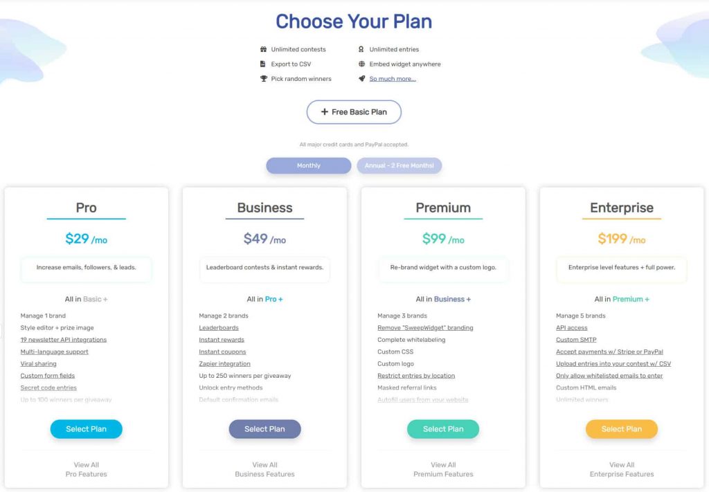 sweepwidget-pricing