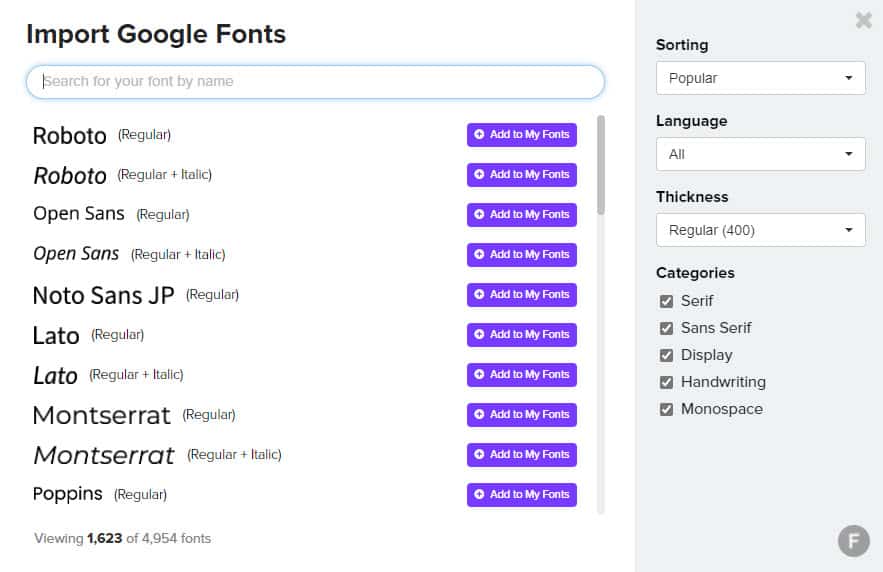 Import Google fonts to Stencil