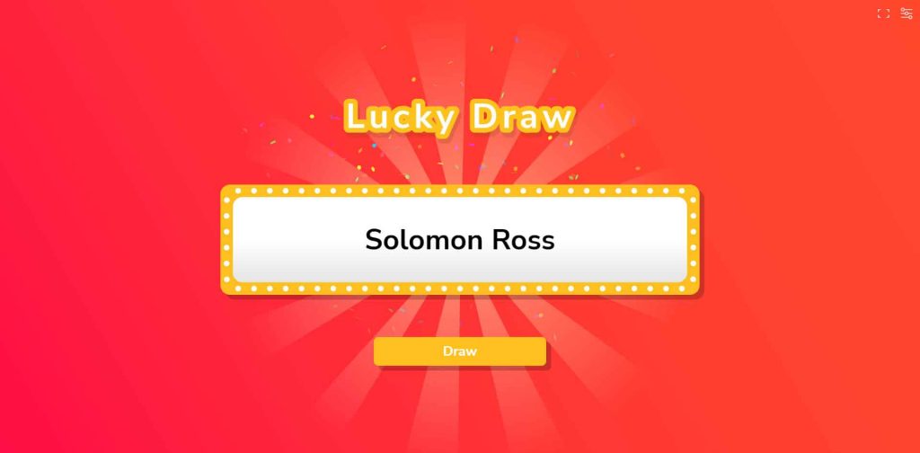 Random Lucky Draw Application using JavaScript Programming - Simple Snippets