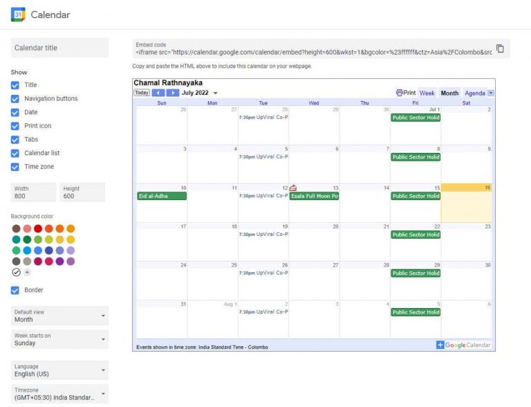 7 Best Free Event Calendar Widgets for Websites in 2023