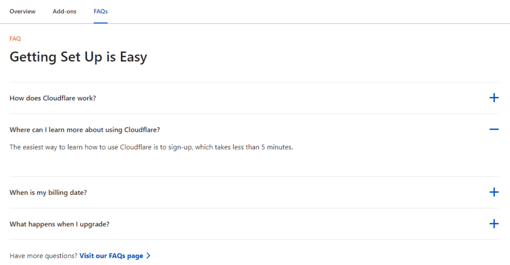 Cloudflare FAQs