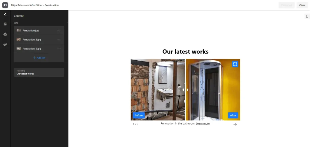 5 Best Free Before And After Slider Widgets for Websites in 2024