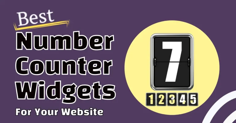 Number Counter widgets featured image