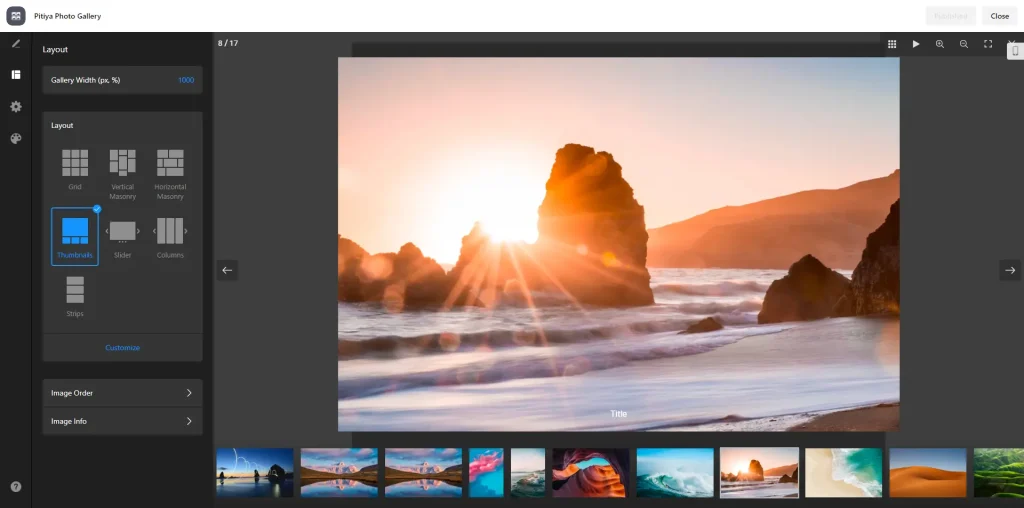 Top 7 Free HTML Photo Gallery Widgets for sites in 2024