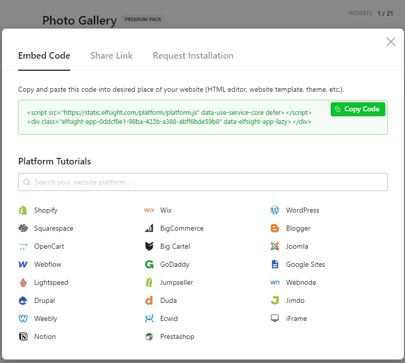 Top 7 Free HTML Photo Gallery Widgets for Websites in 2024