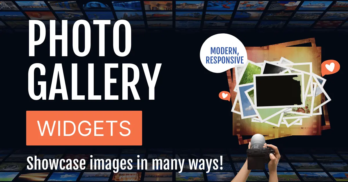 Top 7 Free HTML Photo Gallery Widgets for Websites in 2025