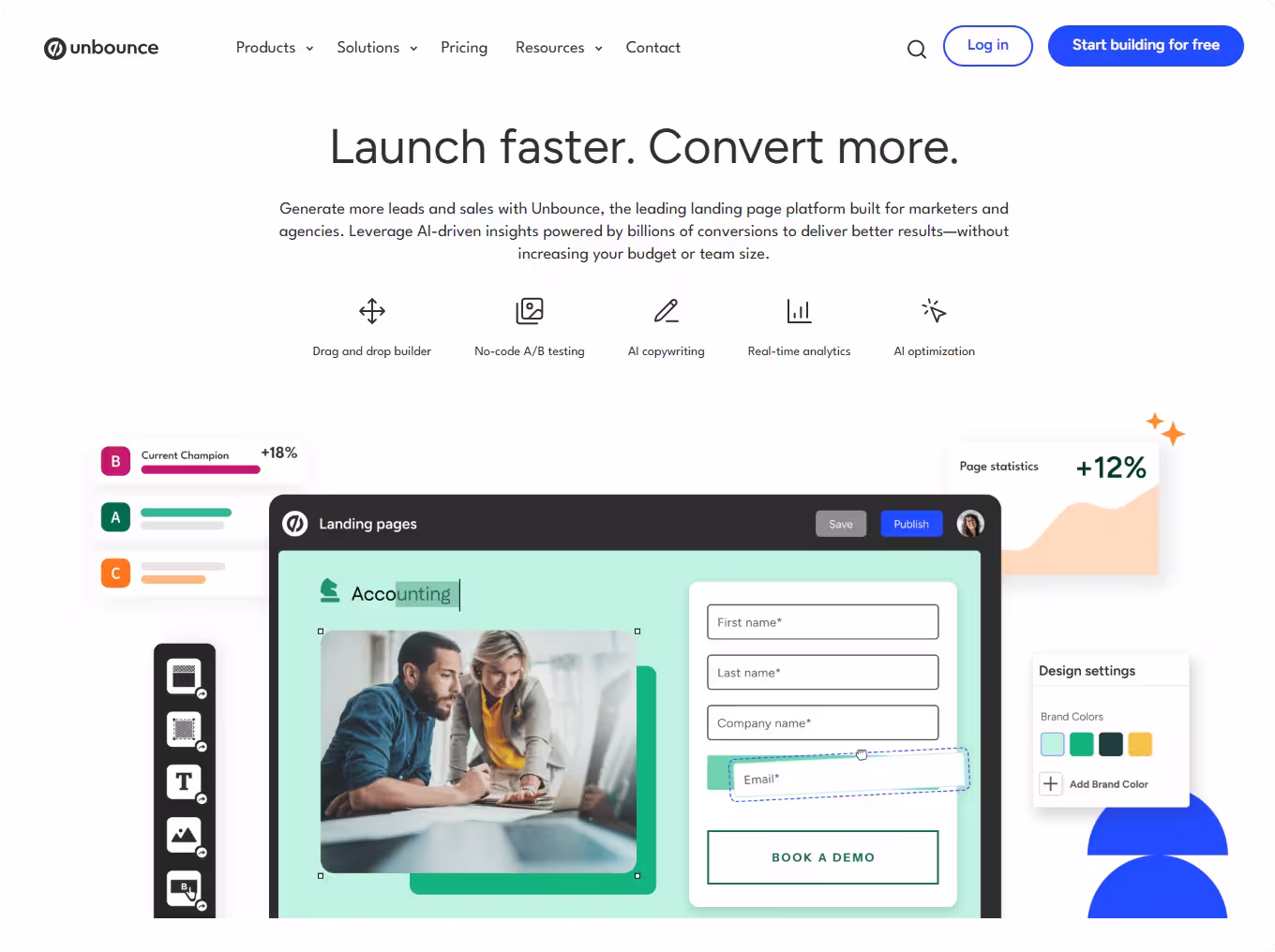 Unbounce Website