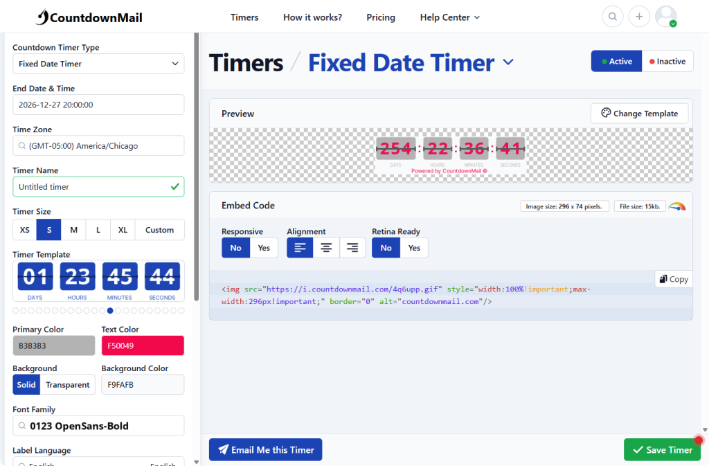 CountdownMail
